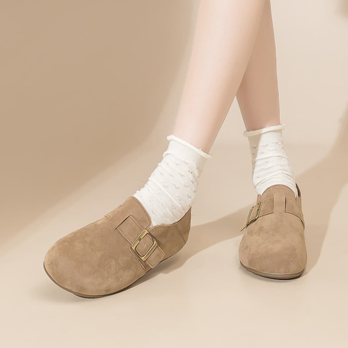 Сандалии Warrior Шов Обувь Birkenstock Женские Хаки - изображение 5