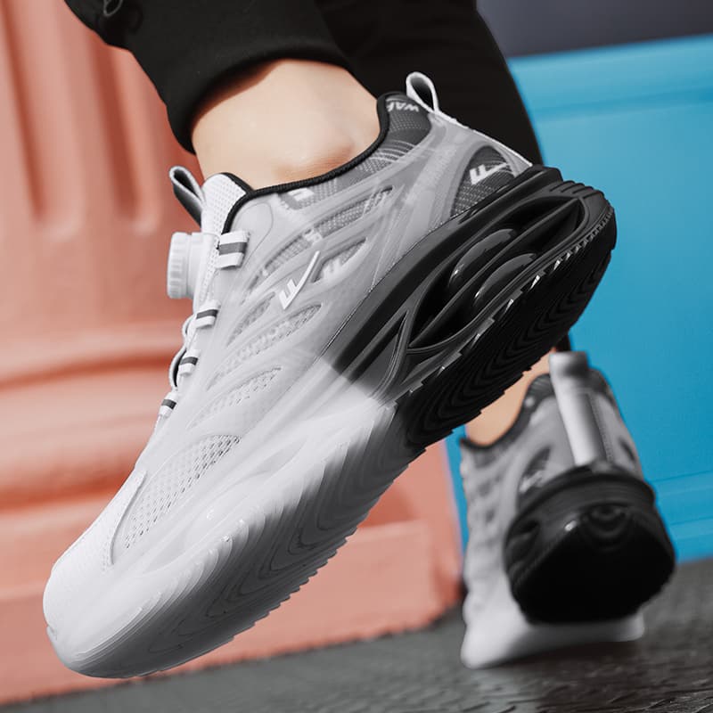 Кроссовки для бега WARRIOR Low Топ Беговые кроссовки Мужской Серый черный - изображение 8