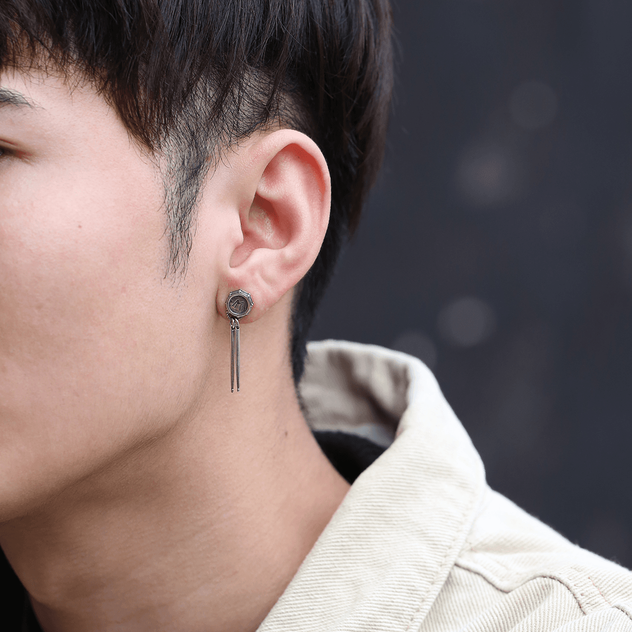 Серьги S925 Silver Drum Earrings - изображение 7