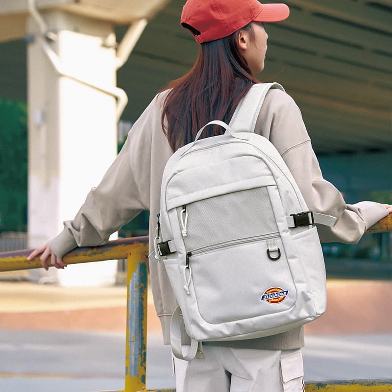 Рюкзак Dickies Полиэстер Рюкзак Унисекс Розовый Синий Бежевый Абрикосовый - изображение 23