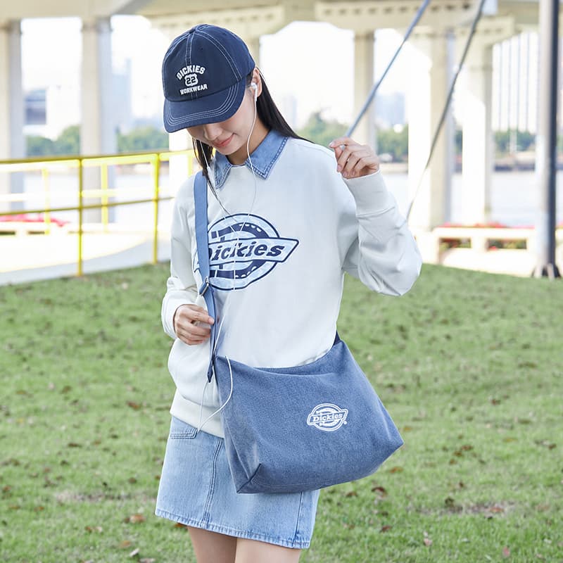 Сумка через плечо Dickies Полиэстер Волокно Кросс-Боди Сумка Унисекс Многоцветная - изображение 7