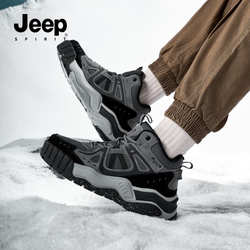 Ботинки зимние JEEP SPIRIT Snow Boots Grey - изображение 6