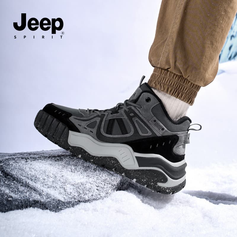 Ботинки зимние JEEP SPIRIT Snow Boots Grey - изображение 8