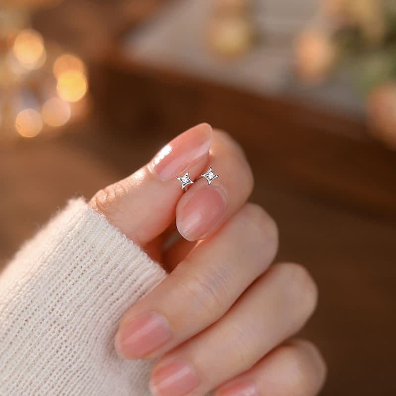 Серьги GIMK ins S999 - изображение 2