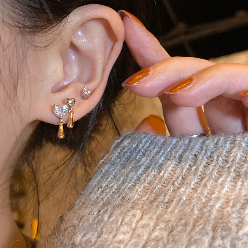Серьги GIMK ins S925 - изображение 2