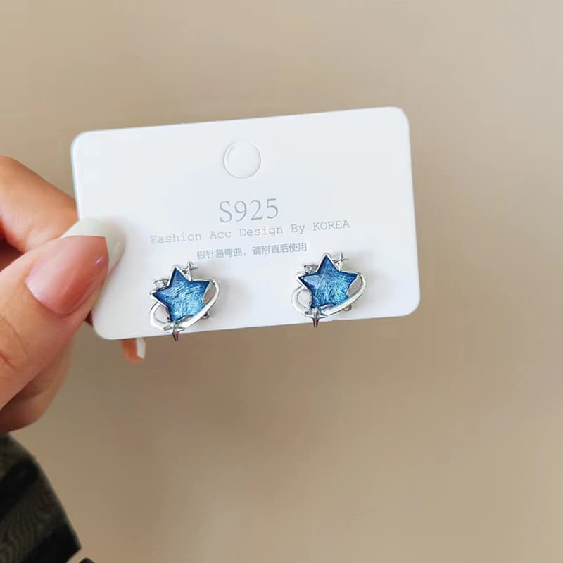 Серьги GIMK ins S925 - изображение 2
