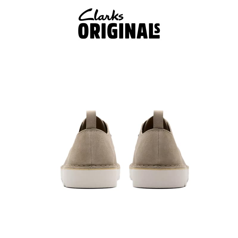 Кроссовки ENGINEERED GARMENTS x Clarks Спилок коровья кожа Низкий Топ Повседневная обувь Мужская Песочный - изображение 4