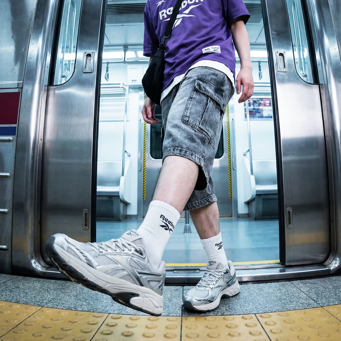 Кроссовки REEBOK Массивные кроссовки Low Топ Мужской - изображение 7