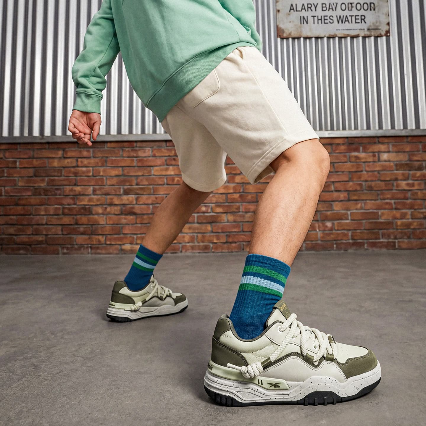 Кроссовки REEBOK Кеды для скейтбординга Low Топ Мужской - изображение 7