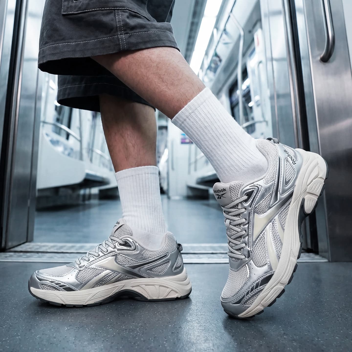 Кроссовки REEBOK Массивные кроссовки Low Топ Мужской - изображение 8