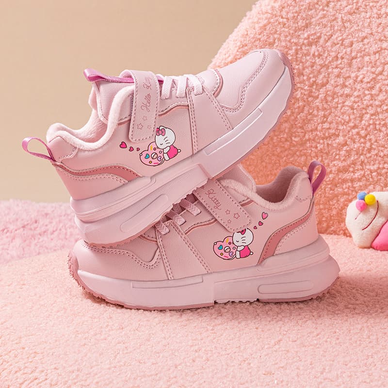 Кроссовки Sanrio Hello Kitty Модные детские кроссовки для бега с мягкой подошвой, утеплителем и амортизацией - изображение 13
