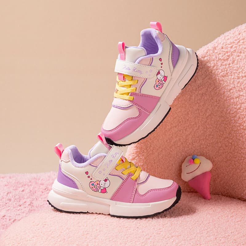 Кроссовки Sanrio Hello Kitty Модные детские кроссовки для бега с мягкой подошвой, утеплителем и амортизацией - изображение 10