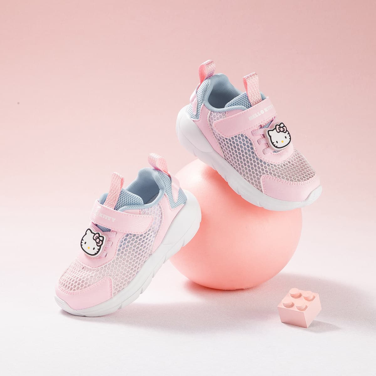 Sanrio Hello Kitty Сетчатый модный повседневный универсальный удобный спортивный детский дышащий противоскользящий низкий детская обувь - изображение 4