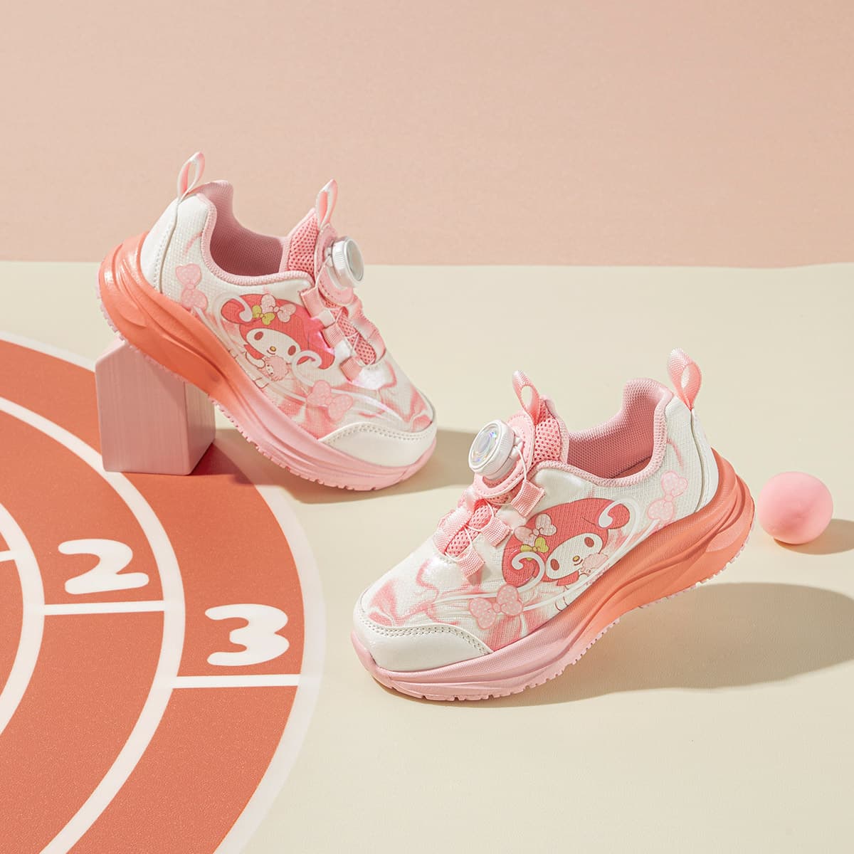 Кроссовки Санрио My Melody Collection Детские беговые кроссовки Low Топ Школьный возраст - изображение 6