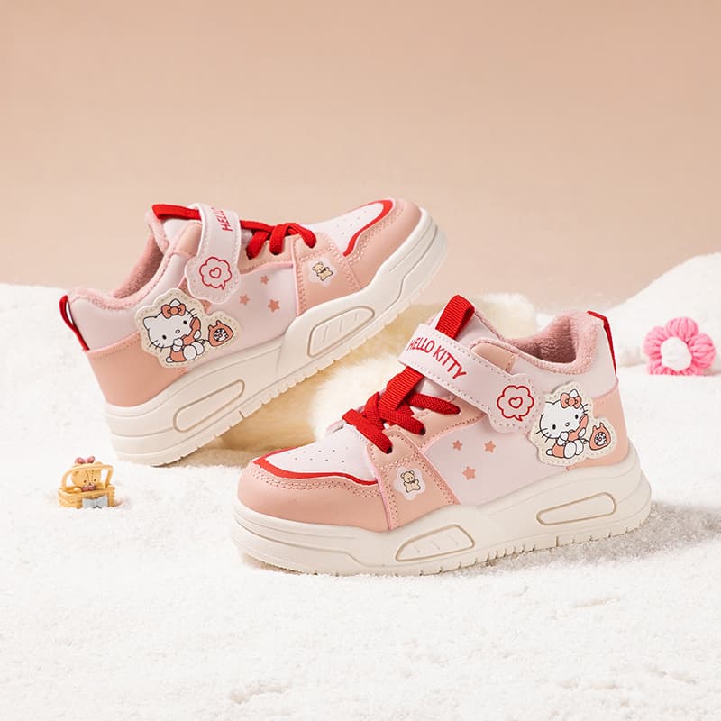 Кроссовки Sanrio Детские Скейтборды MID Топ Унисекс - изображение 4