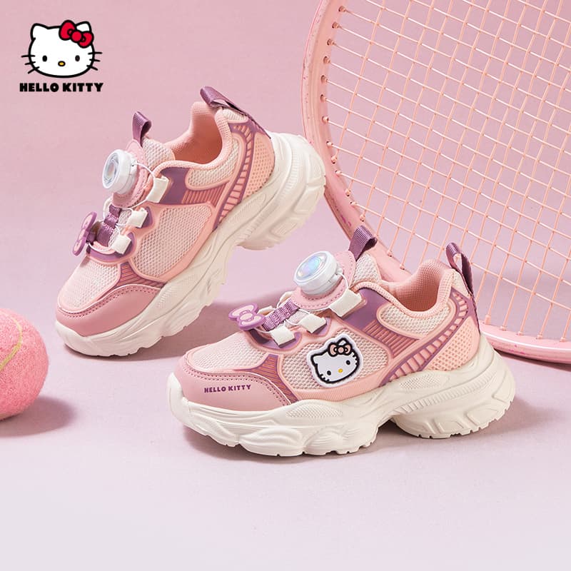 Кроссовки Sanrio Детская беговая обувь Low Top Dark Pink School Age - изображение 5