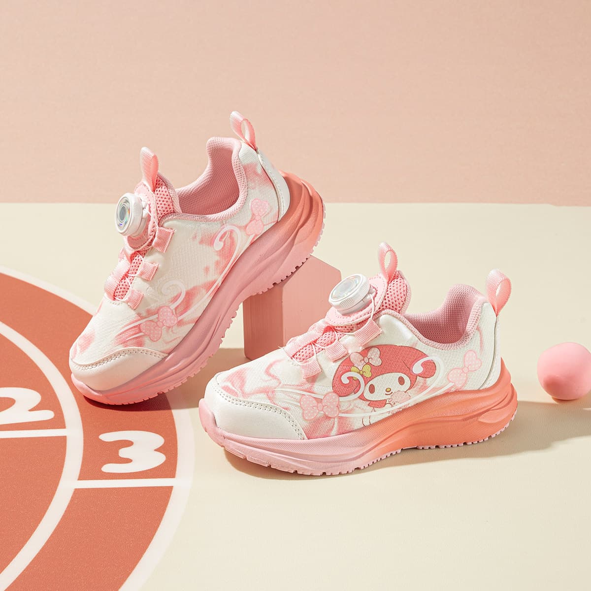 Кроссовки Санрио My Melody Collection Детские беговые кроссовки Low Топ Школьный возраст - изображение 5