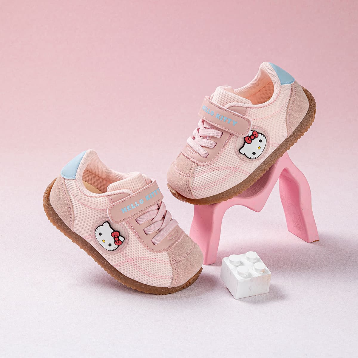 Кроссовки Sanrio Hello Kitty Hello Kitty Низкие кеды для скейтбординга для детей подходящие для возраста 3-7 лет - изображение 6
