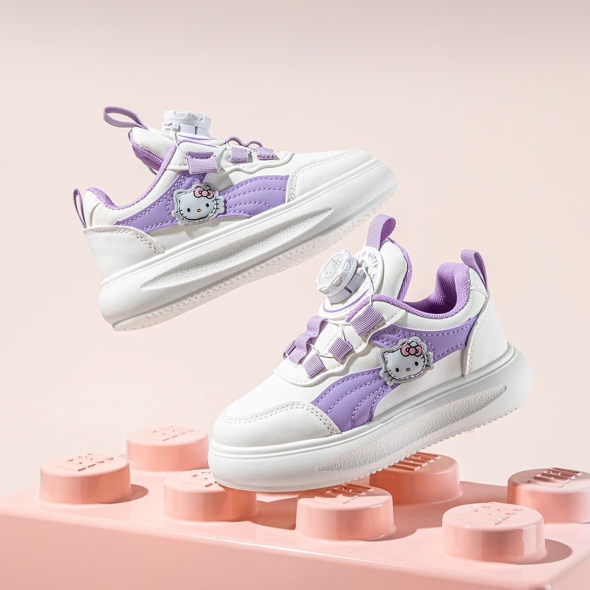 Кроссовки Sanrio Hello Kitty Детские беговые кроссовки Low Top Unisex - изображение 6