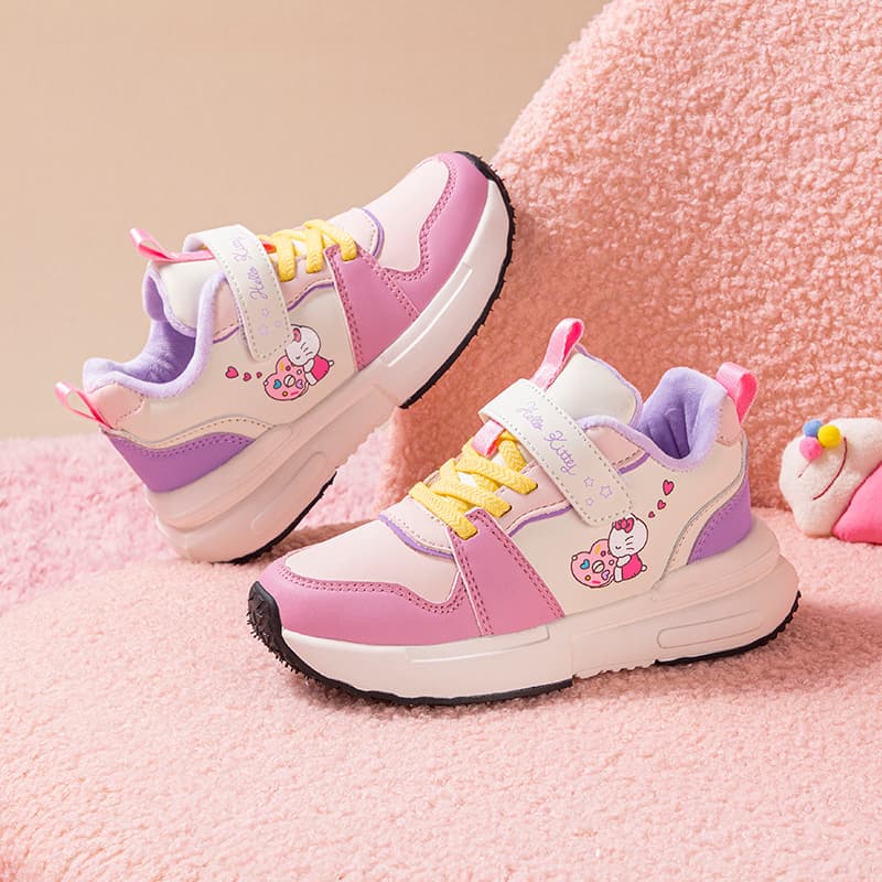 Кроссовки Sanrio Hello Kitty Модные детские кроссовки для бега с мягкой подошвой, утеплителем и амортизацией - изображение 7