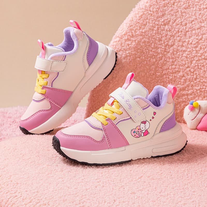 Кроссовки Sanrio Hello Kitty Модные детские кроссовки для бега с мягкой подошвой, утеплителем и амортизацией - изображение 8