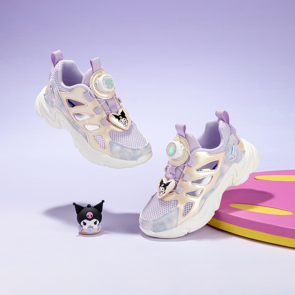 Кроссовки Sanrio Hello Kitty Сетчатый удобный модный универсальный легкий повседневный унисекс детские беговые кроссовки - изображение 4