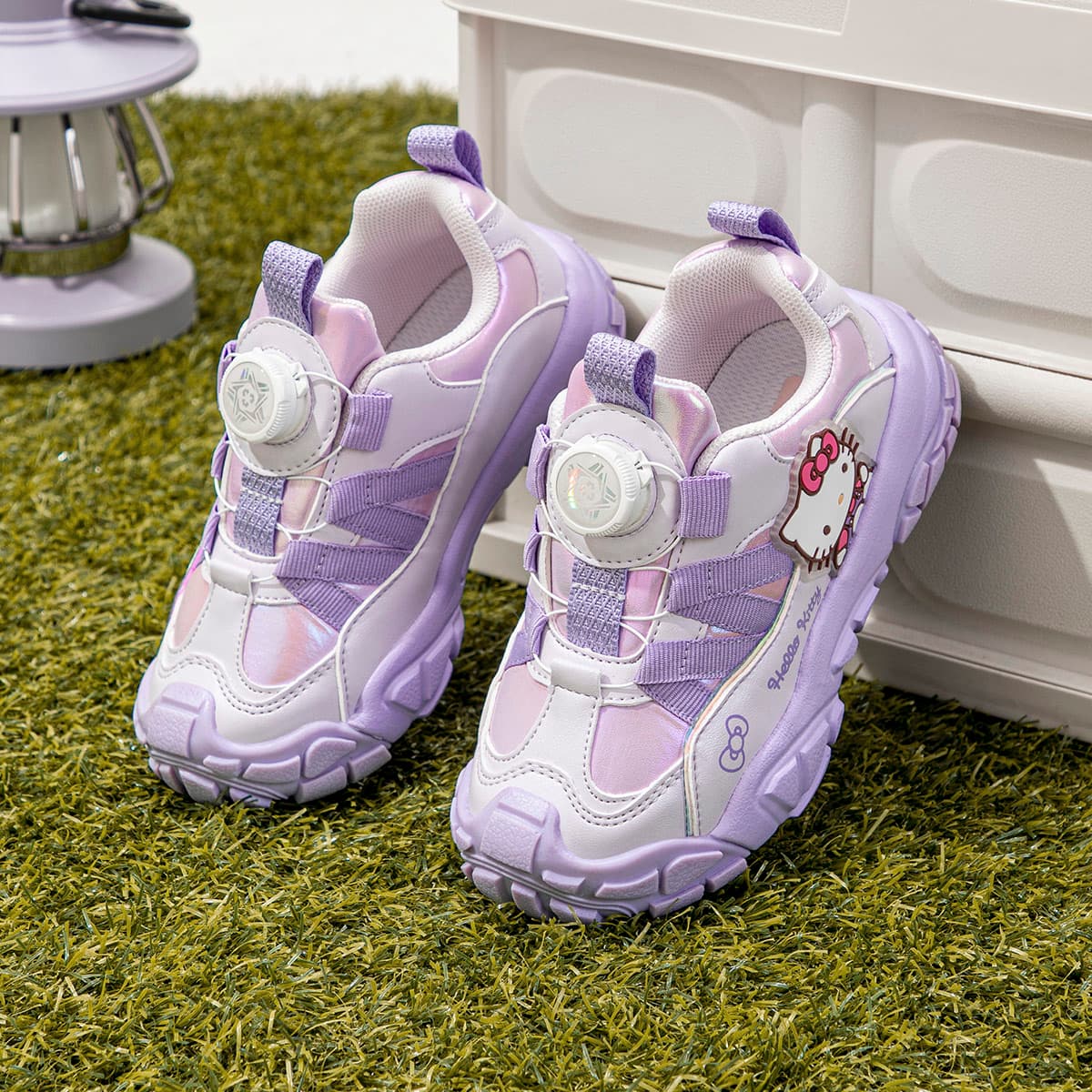Кроссовки Sanrio Hello Kitty Детские беговые кроссовки Low Top Unisex - изображение 5