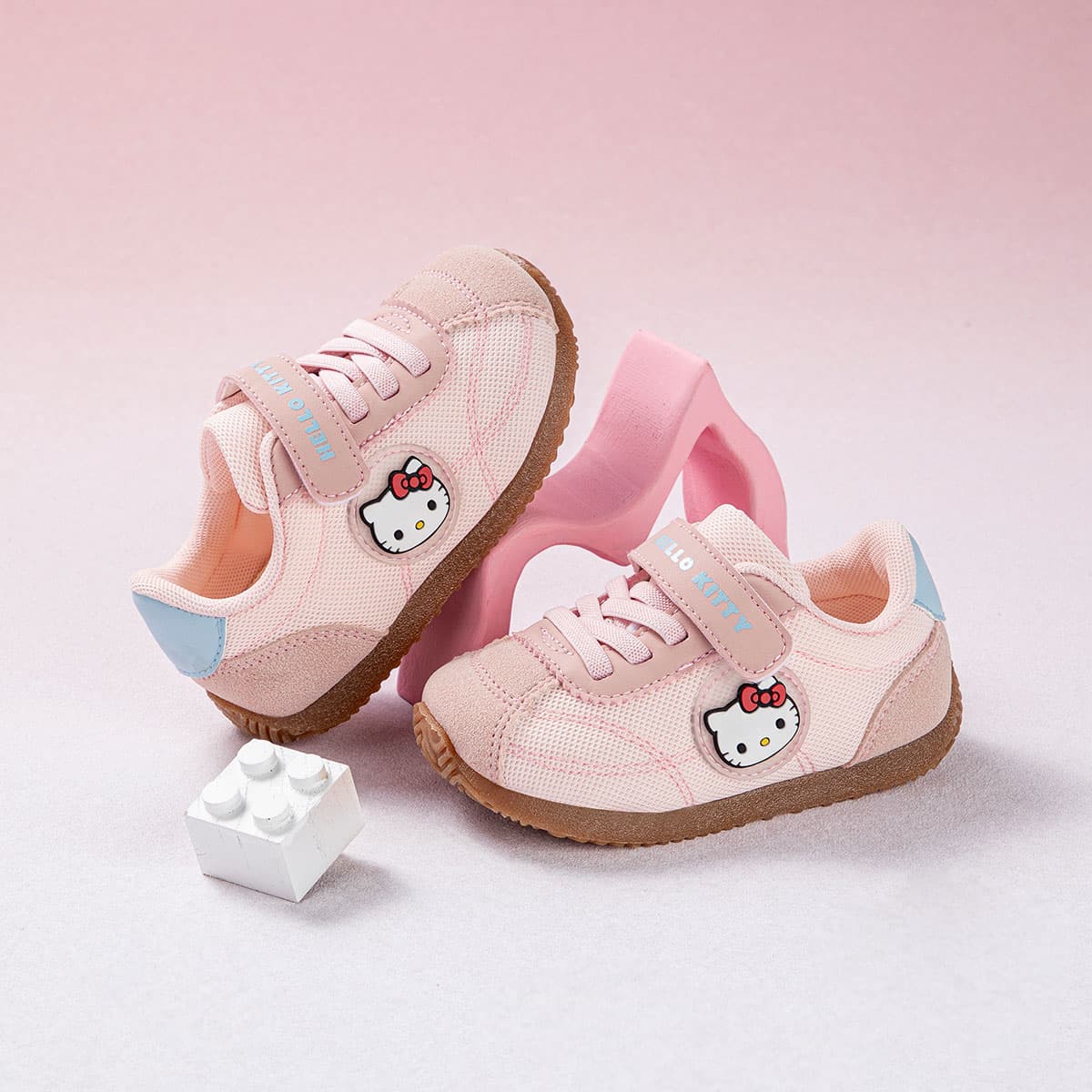 Кроссовки Sanrio Hello Kitty Hello Kitty Низкие кеды для скейтбординга для детей подходящие для возраста 3-7 лет - изображение 4