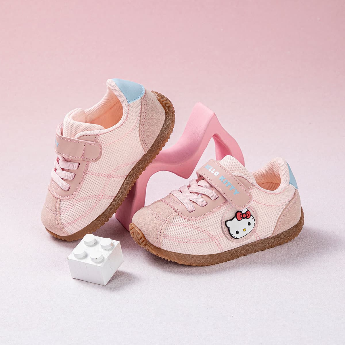 Кроссовки Sanrio Hello Kitty Hello Kitty Низкие кеды для скейтбординга для детей подходящие для возраста 3-7 лет - изображение 5