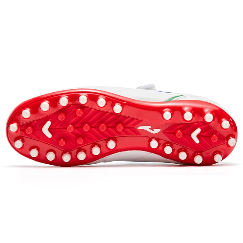 Бутсы Joma Детские футбольные бутсы Low Топ Белый и красный Kids - изображение 5
