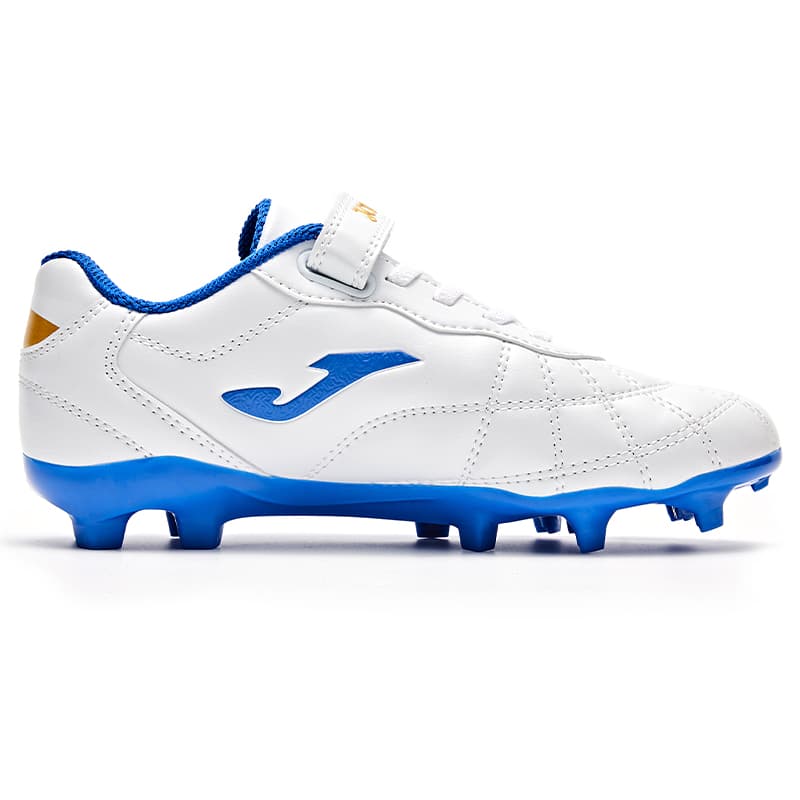 Бутсы Joma Синтетическая кожа противоскользящие низкий топ детские футбольные бутсы белый детский - изображение 4