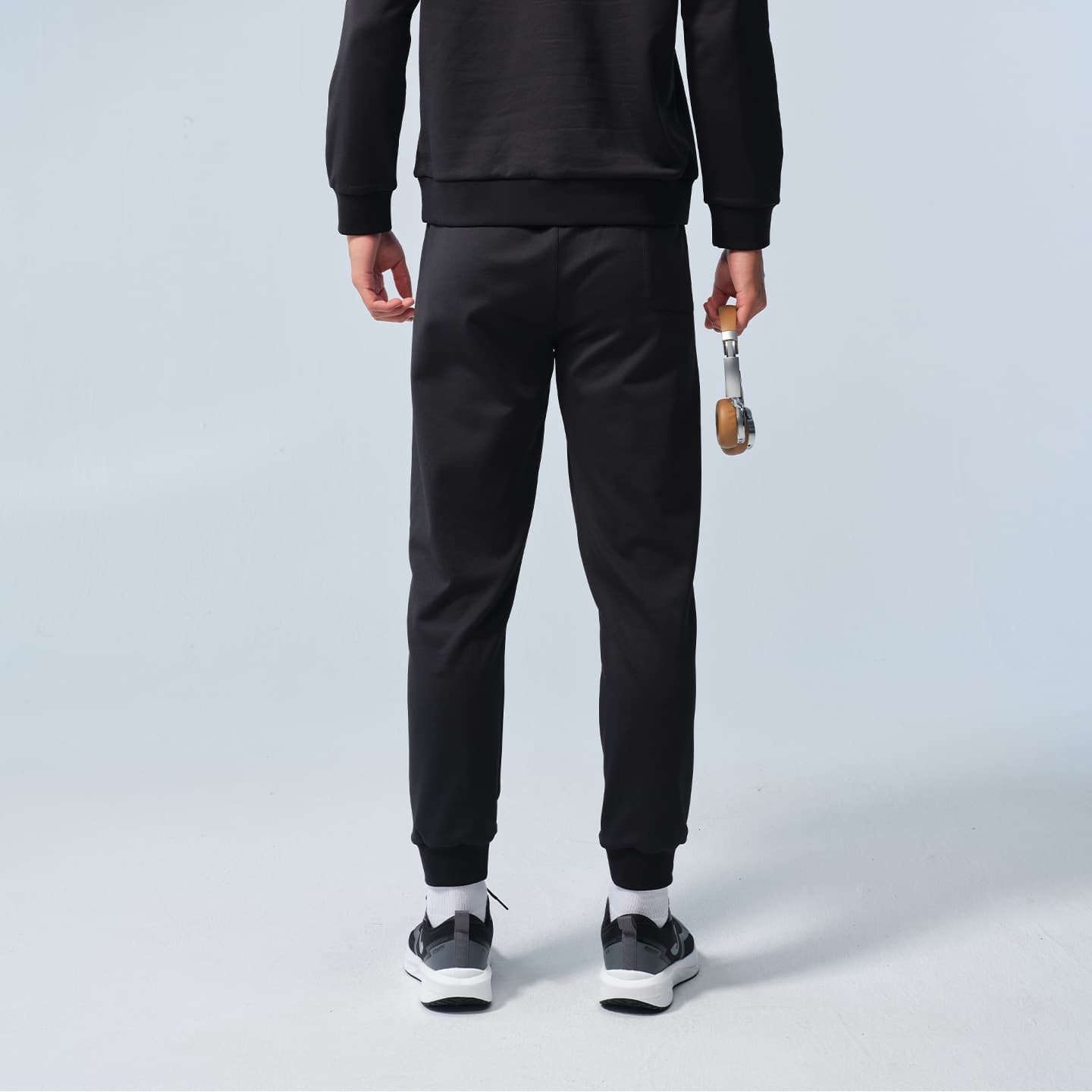 Штаны Joma Черный мужской Спортивные трикотажные брюки - изображение 4