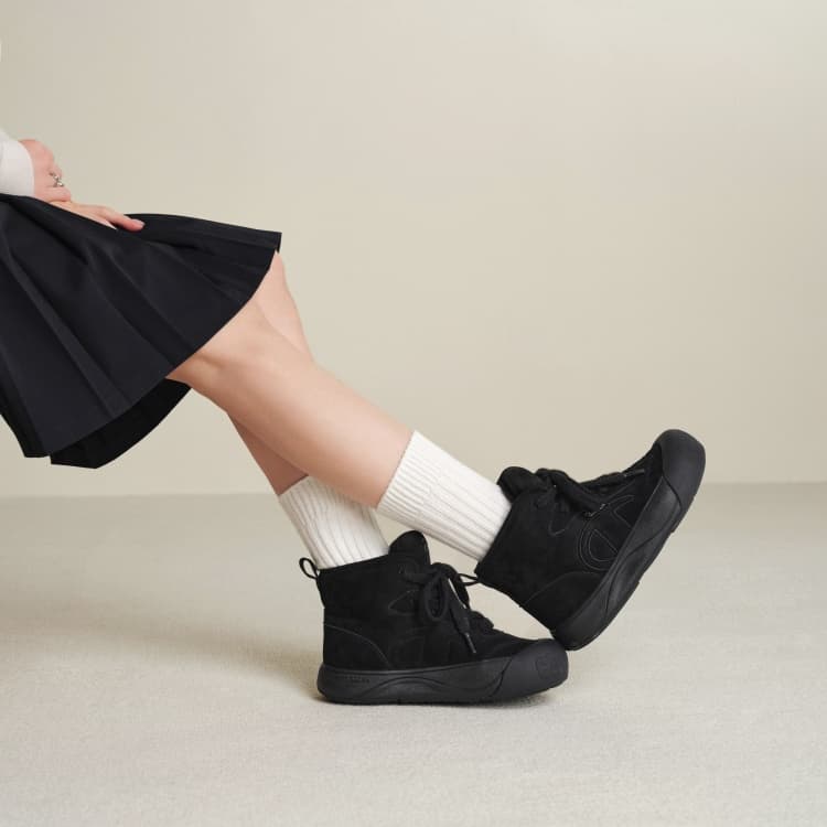 Кроссовки Champion Skate Shoes High Top Черный Шампанское золото Женские - изображение 8