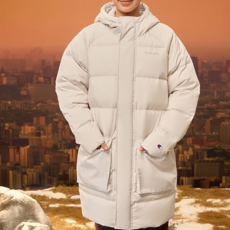 Зимняя куртка Champion Unisex Down Jackets Чемпион Унисекс Пуховики - изображение 4