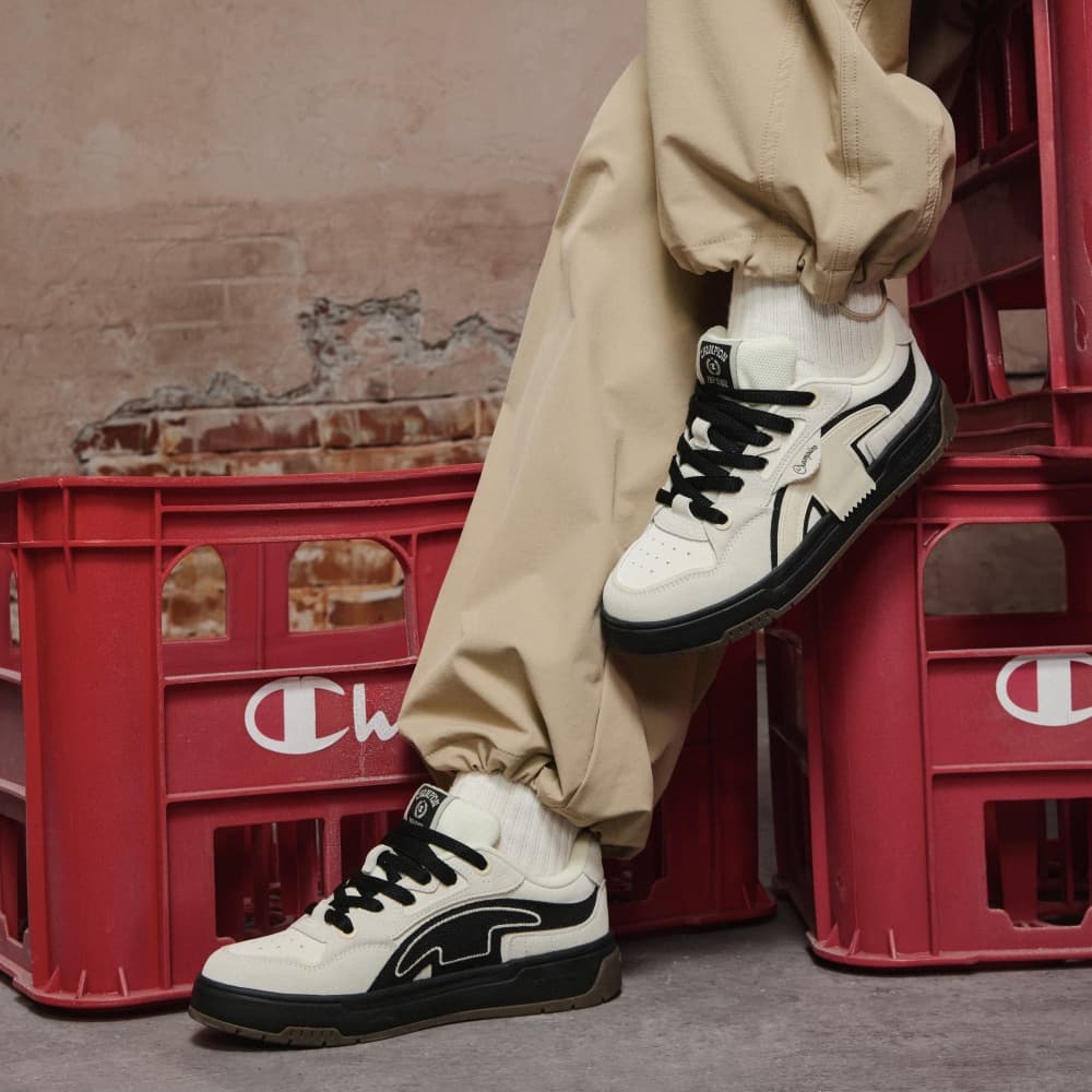 Кроссовки Champion Street Skater 3 Cream Black - изображение 6