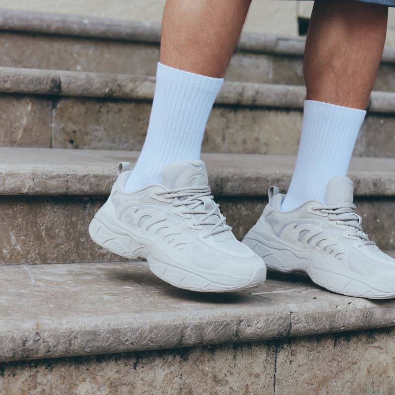 Кроссовки Champion Low Top массивные кроссовки женские Pearl Smoke серый - изображение 6