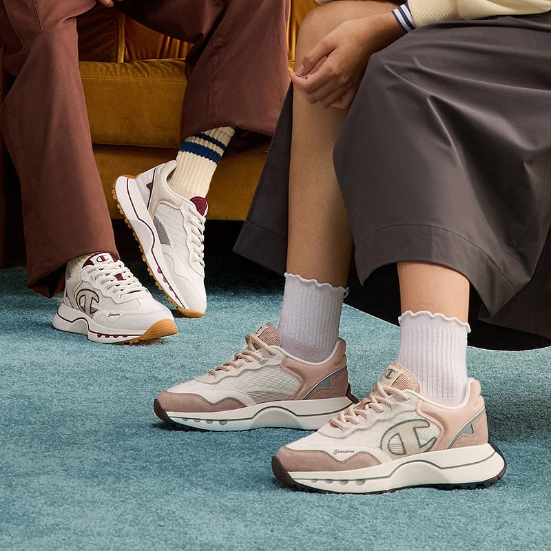 Кроссовки для бега Champion Low Top Беговые кроссовки Женские Светло-серый Умбра Молочно-белый - изображение 8