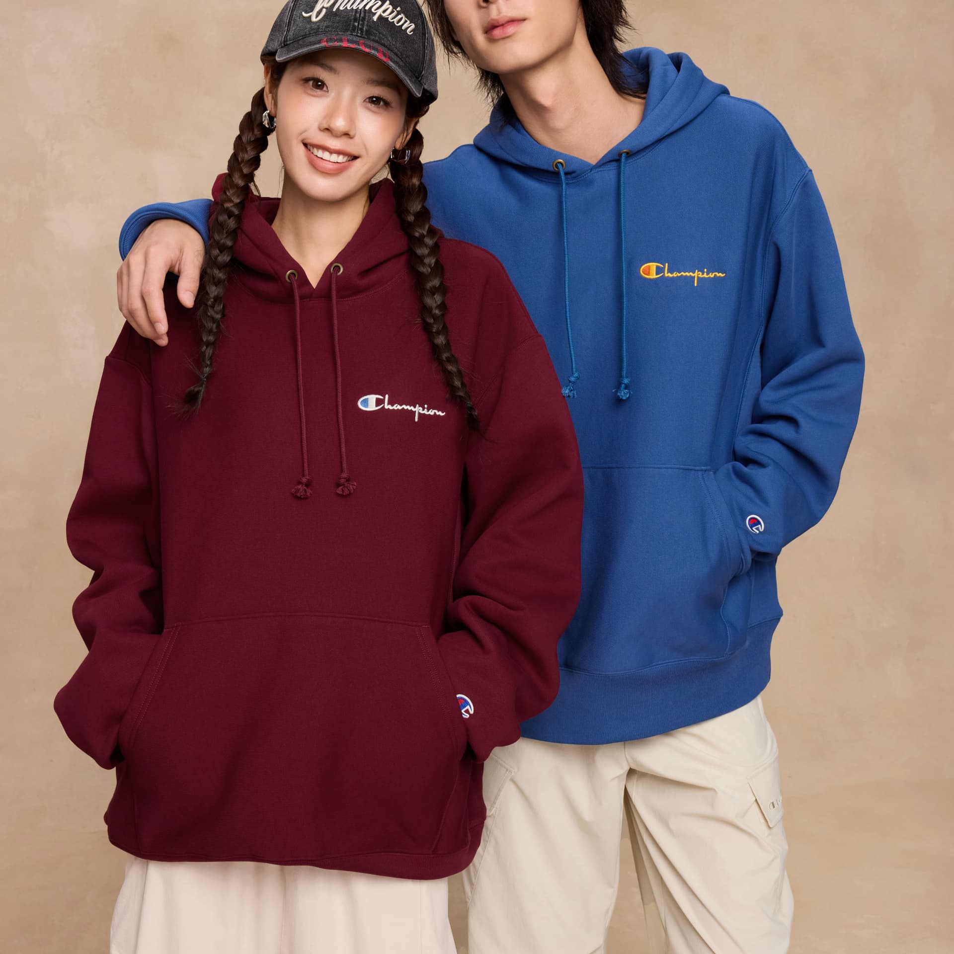 Худи Champion FW22 Logo - изображение 3