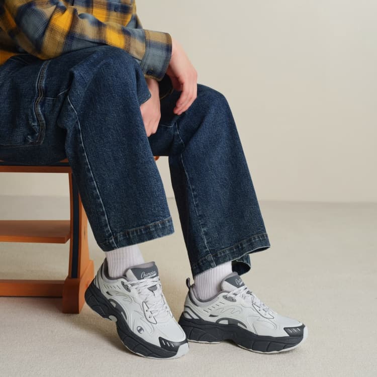Кроссовки Champion массивные кроссовки Low Top Ice Gray Gull Gray Женские - изображение 6