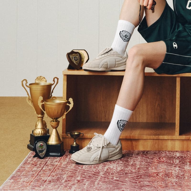 Кроссовки для бега Champion Беговые кроссовки Low Top Молочно-белый Шишечно-коричневый Мужской - изображение 7