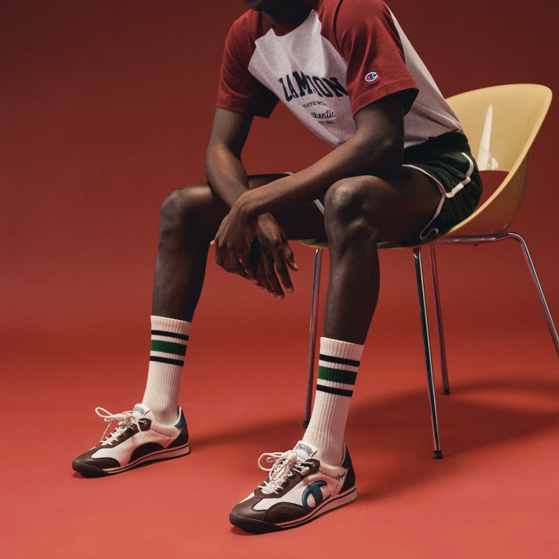 Кроссовки Champion Low Top Повседневная обувь Мужская Барочный коричневый - изображение 6