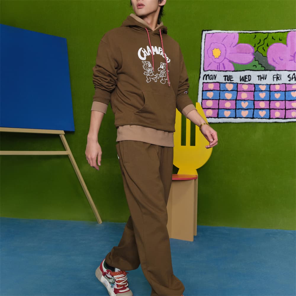 Худи Champion SS24 Logo - изображение 4
