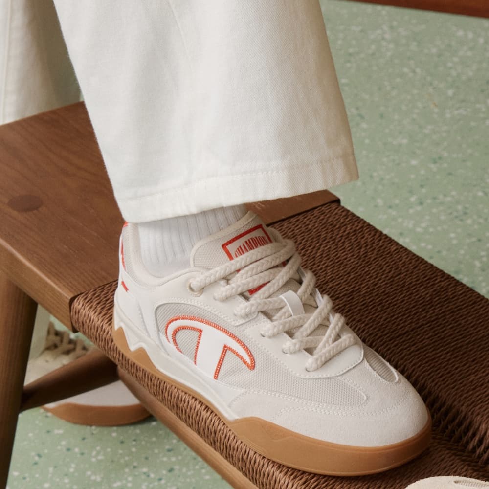 Кроссовки Champion Low Top Скейтборд Кроссовки Мужские Лен Глина Красный - изображение 7