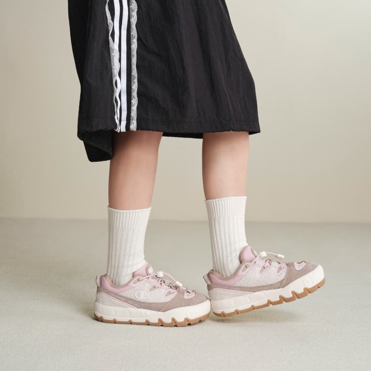 Кроссовки Champion Skate Shoes Low-Top Pine Velvet Light Brown Linen Women's - изображение 7