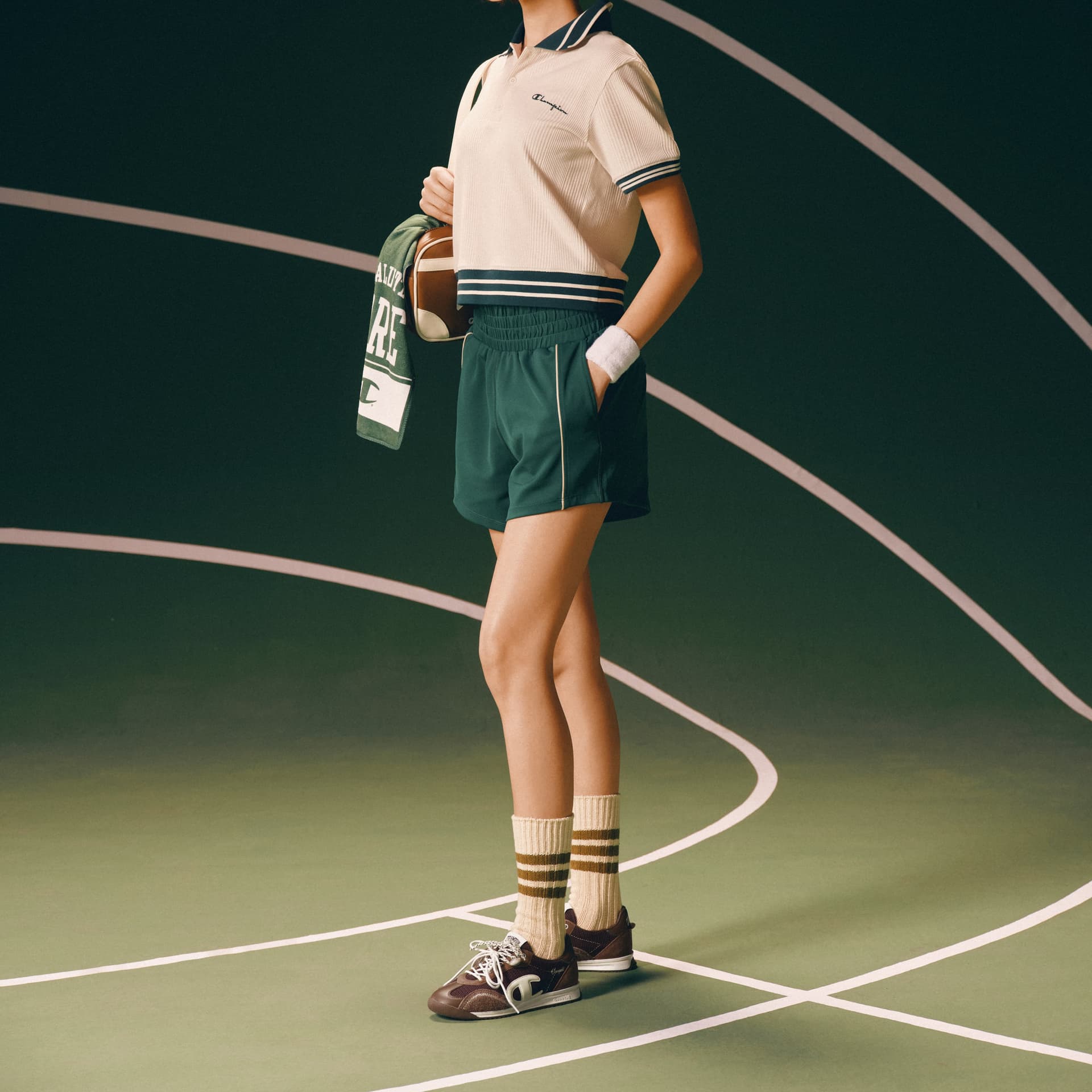 Кроссовки для бега Champion Low Top Беговые кроссовки Женские Ореховый - изображение 7