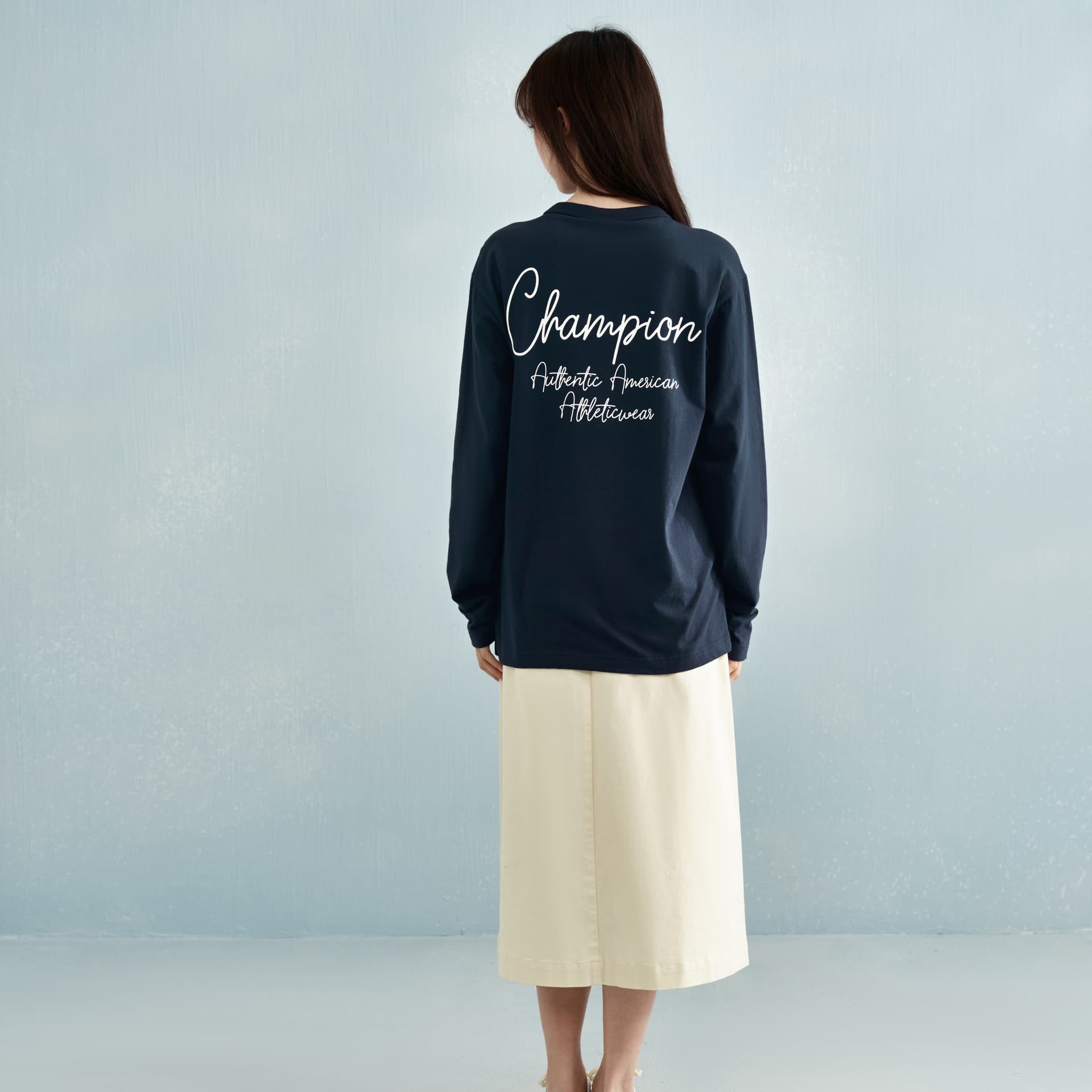 Футболка Champion T-Shirt Японская версия Унисекс - изображение 6