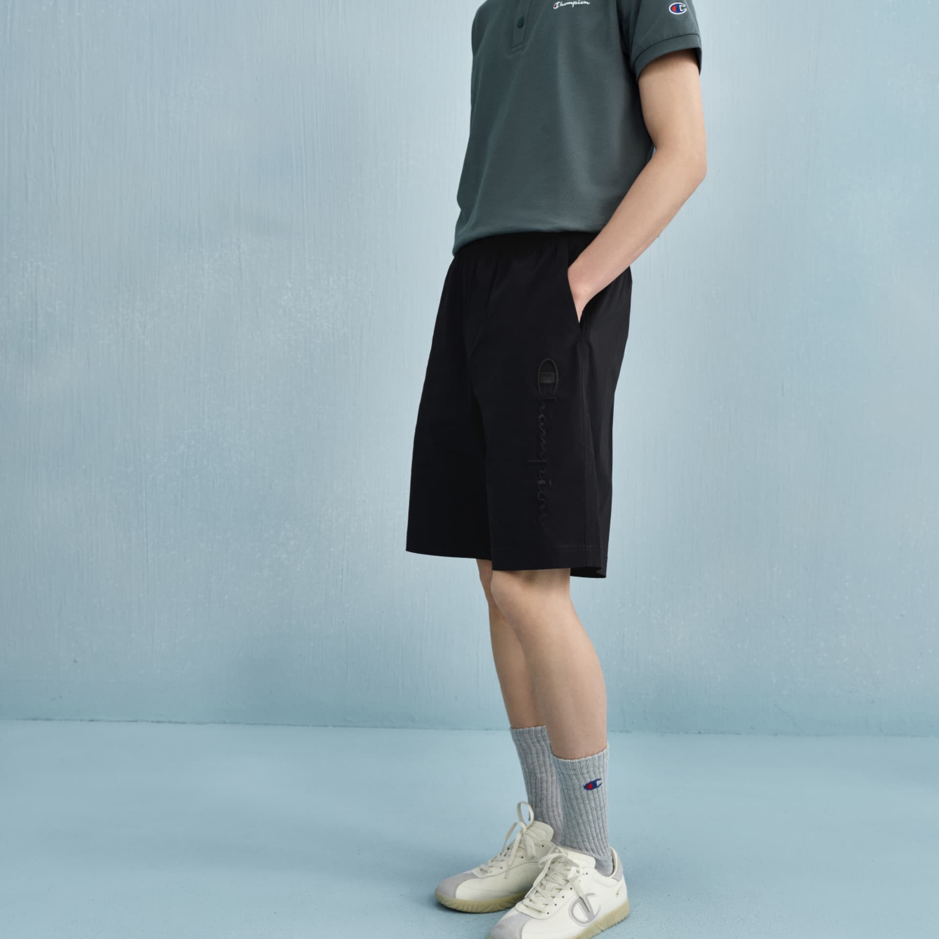 Шорты Champion SS25 logo - изображение 5