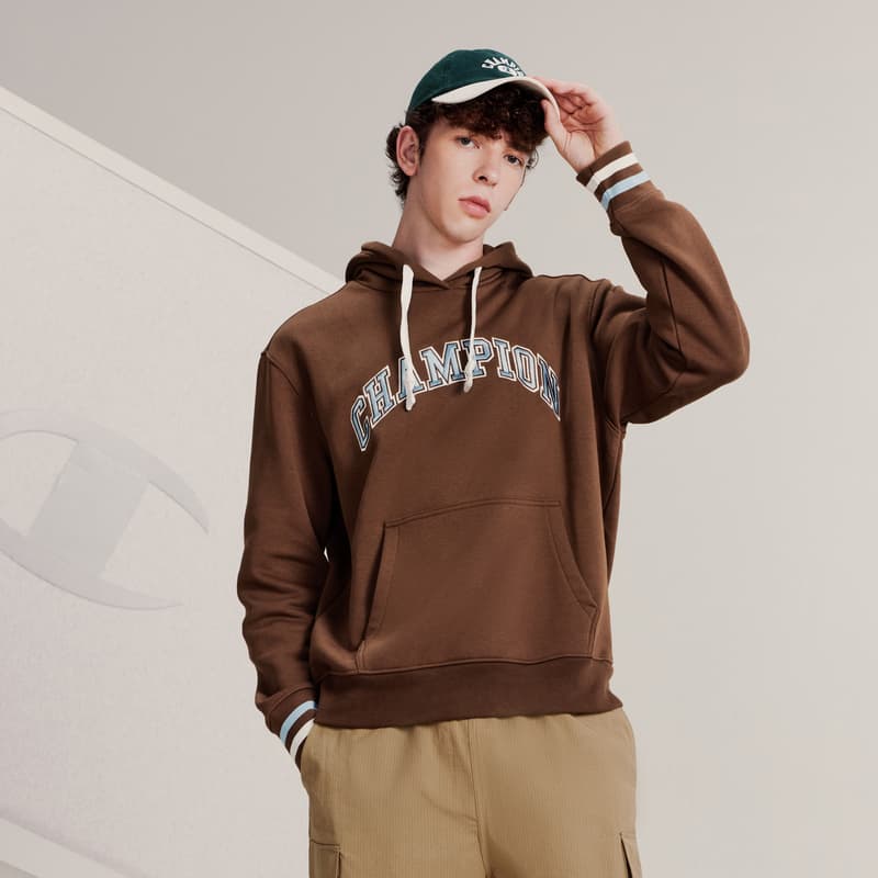 Худи Champion FW23 Rochester Logo - изображение 3
