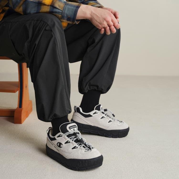 Кроссовки Champion Low-Top Повседневная Обувь Мужская Молочно-Белый Черный - изображение 6