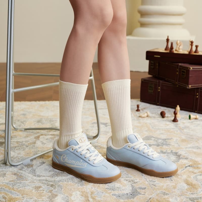 Кроссовки Champion Skate Shoes Low Top Ballet Blue Milk White Women's - изображение 8